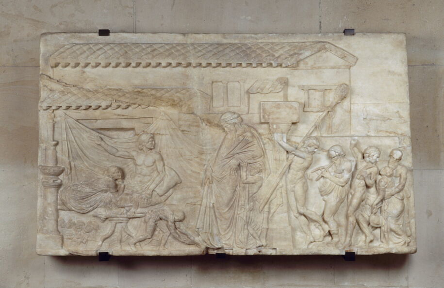 Icarius visited by a drunken Dionysos