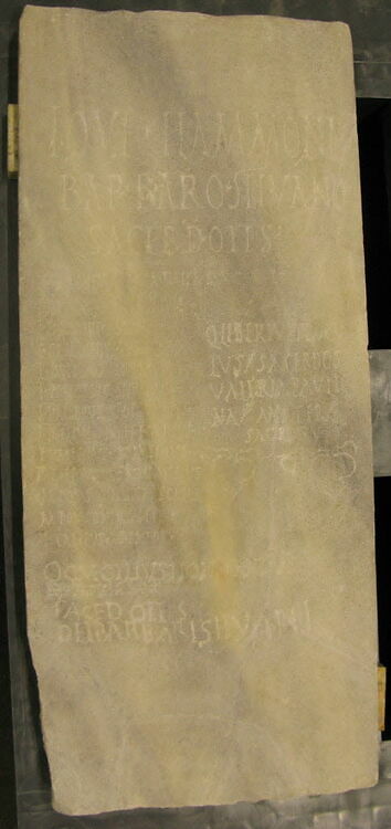 inscription - Louvre site des collections