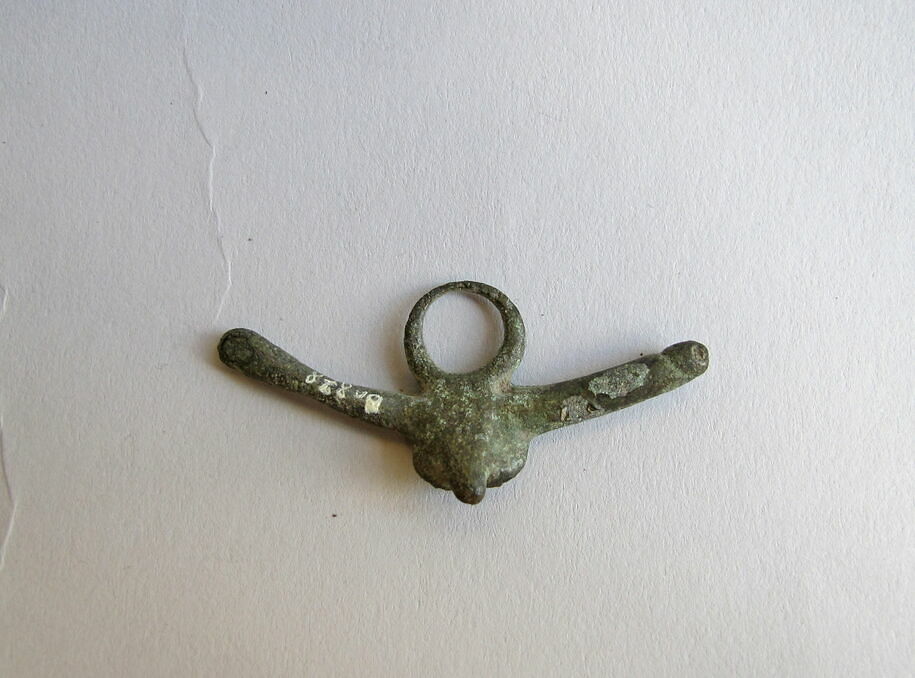 Grosse médaille religieuse à bélière inversée