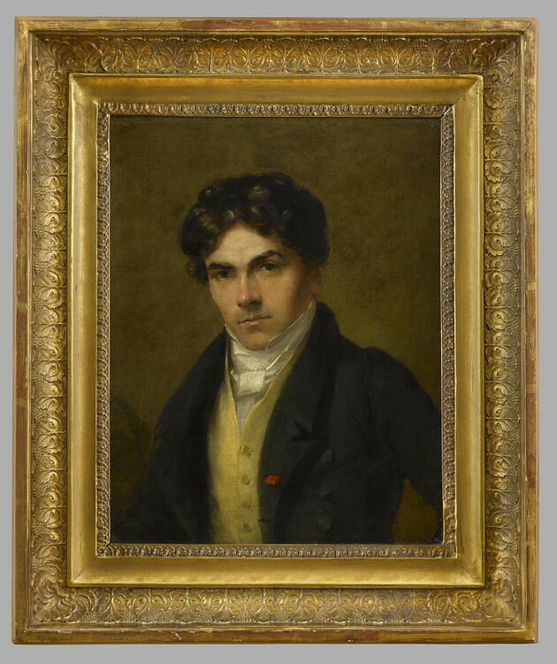 Portrait d'Eugène Delacroix Louvre Collections