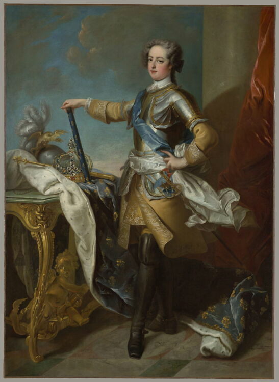 Portrait De Louis Xv Roi De France Et De Navarre 1710 1774 Louvre