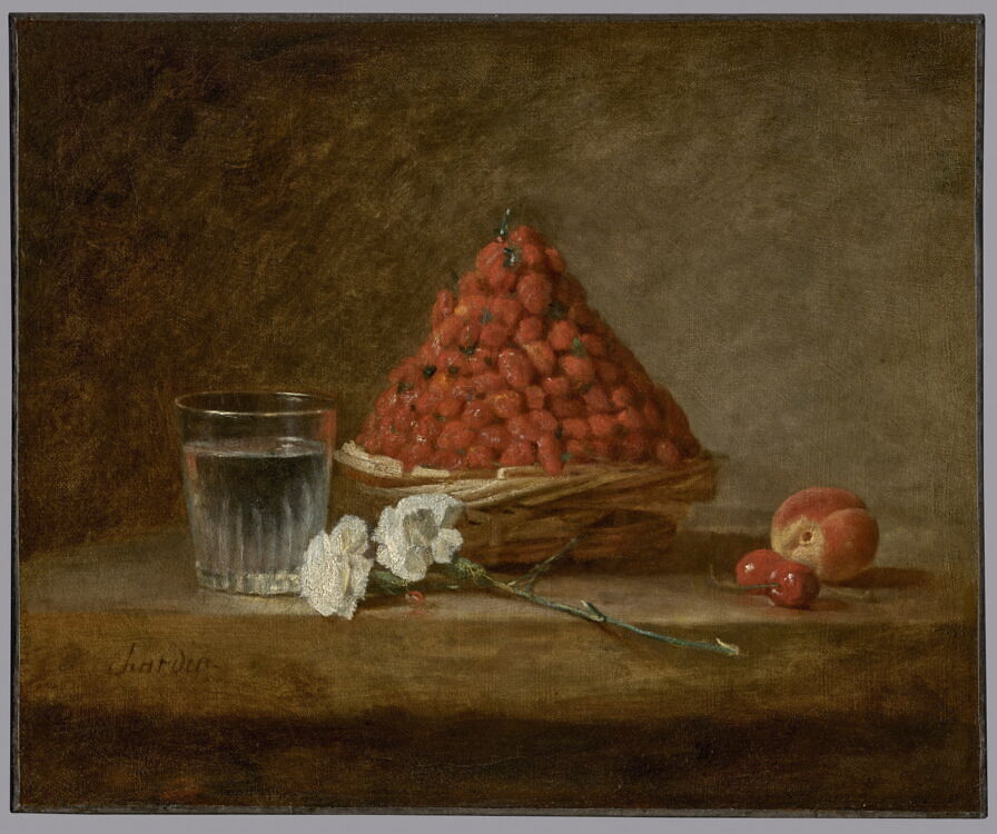 Le Panier de fraises des bois