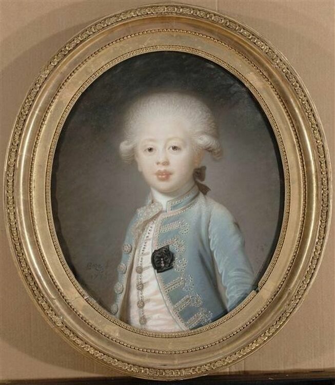 ANGOULÊME, Louis Antoine d'Artois, duc d' Medal-case wit…