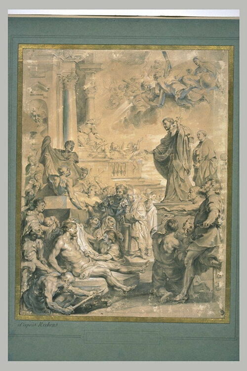 Les miracles de saint François-Xavier - Louvre Collections