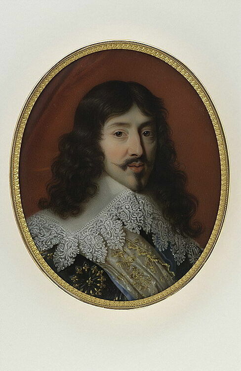 Portrait of Louis XIII of France (1601-1643) Par Champaigne