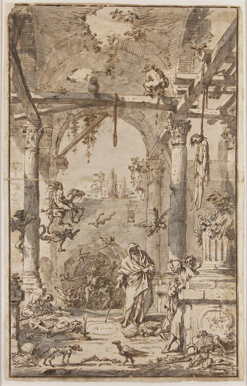 Une scène de sorcellerie, 1633