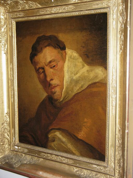 Tête de moine, Dyck, Antoon van, XVIIe siècle (1600 - 1700)