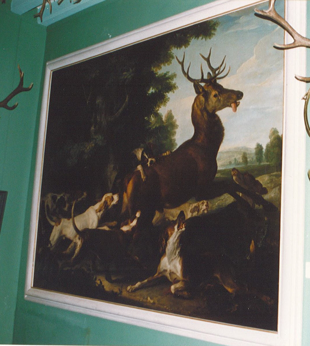 La Chasse au cerf, Desportes, Alexandre-François, 1e quart du XVIIIe siècle (1719)