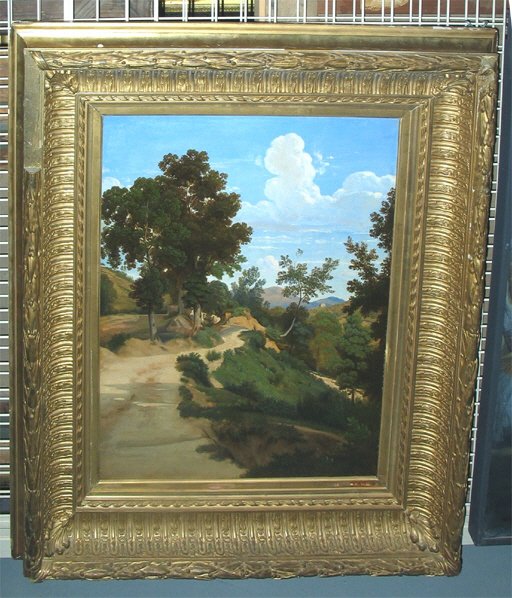 Paysage, Aligny, Théodore Caruelle d', 2e quart du XIXe siècle (vers 1835)