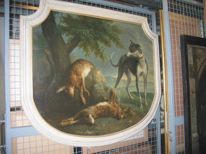Chiens, lévriers et lièvres, Desportes, Alexandre-François, 1e tiers du XVIIIe siècle (1726)