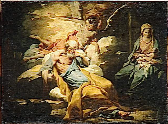 Le Songe de Joseph, esquisse, Subleyras, Pierre, XVIIIe siècle (1700 - 1800)