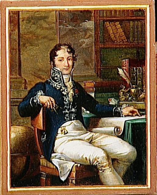 Portrait d'homme assis, Anonyme, 1e quart du XIXe siècle (1800 - 1825)