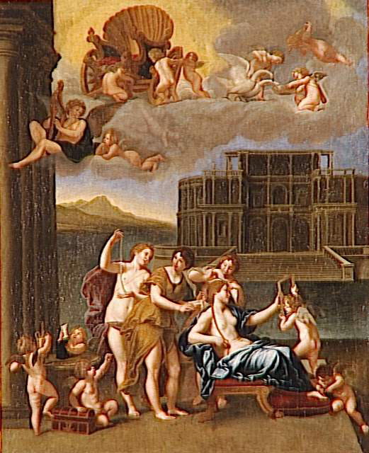 Toilette de Vénus, Albani, Francesco, XVIIe siècle (1600 - 1700)