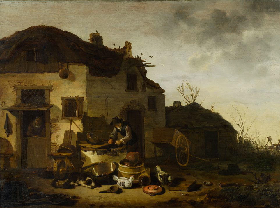 Maison rustique, Poel, Egbert van der, XVIIe siècle (1600 - 1700)