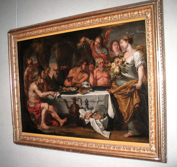 Repas mythologique, Pays-Bas du Sud, XVIIe siècle (1600 - 1700)