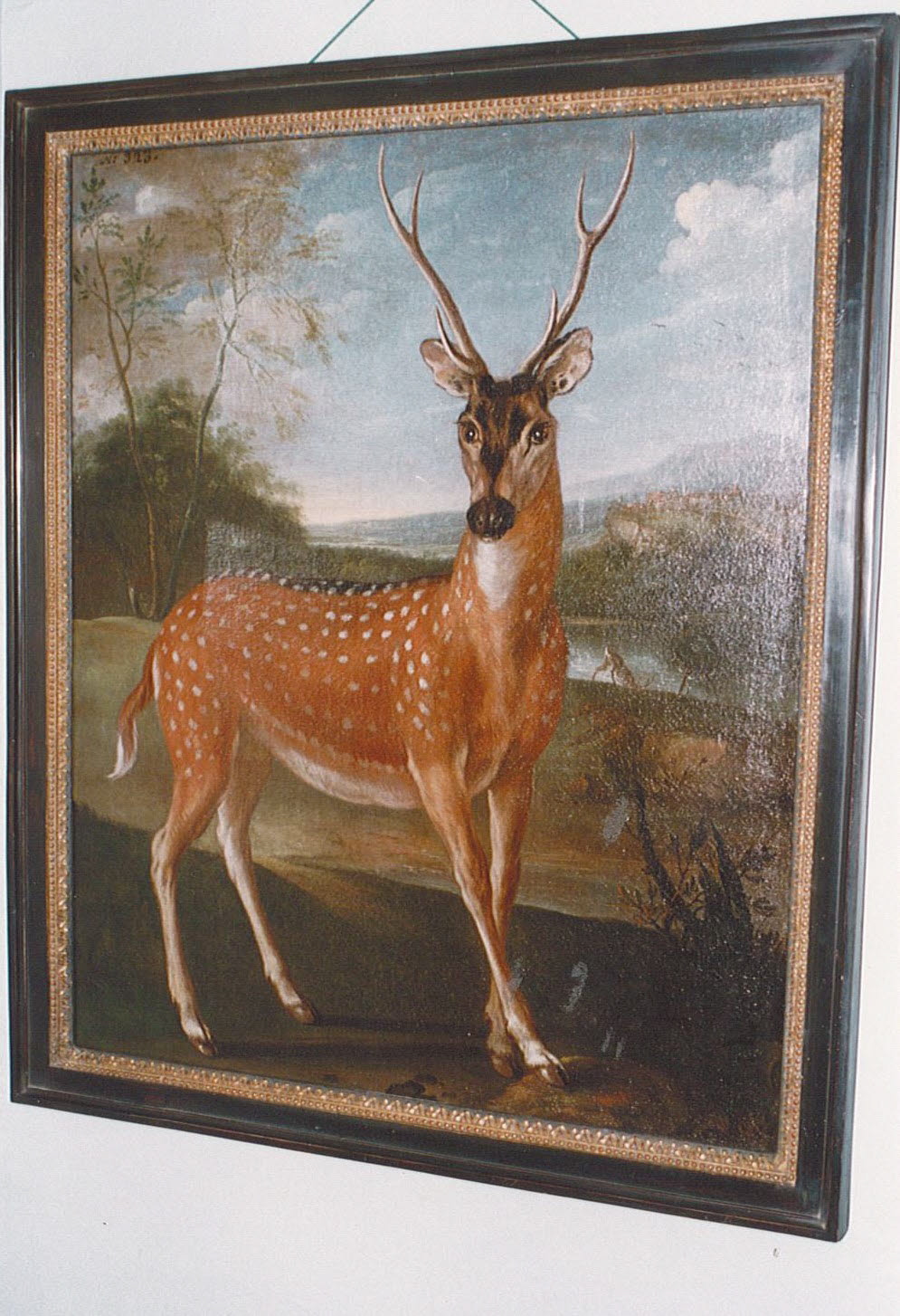 Jeune daim rouge moucheté de blanc dans un paysage, Bernaerts, Nicasius, XVIIe siècle (1600 - 1700)