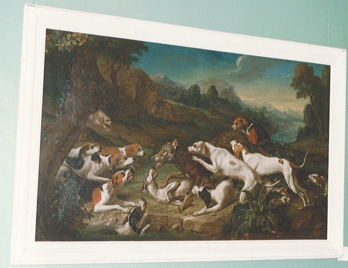 Chasse au loup, Rysbrack, Geerard, XVIIIe siècle (1700 - 1800)