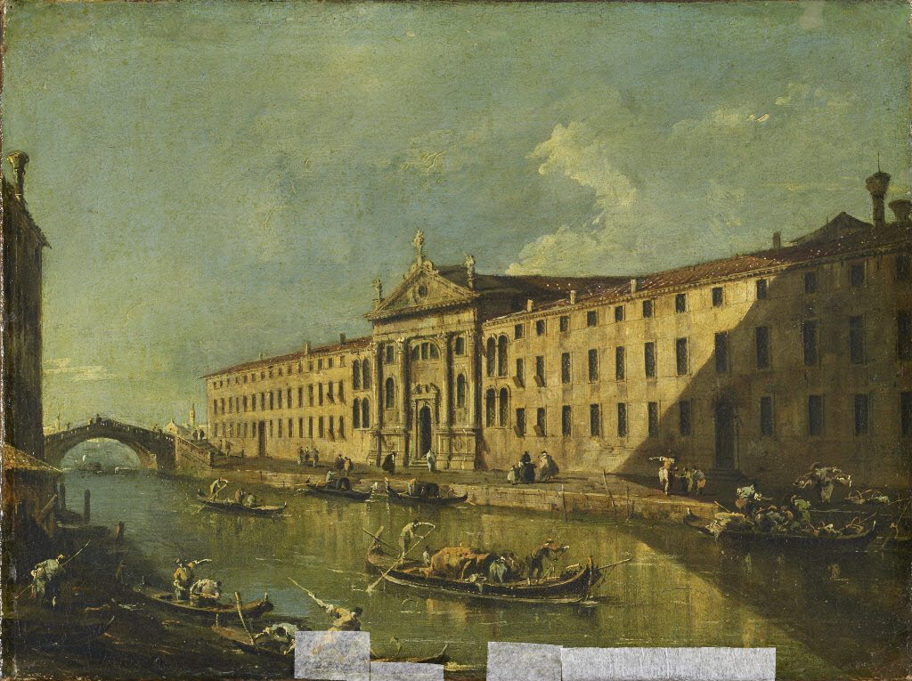 Le Rio des Mendiants à Venise, Guardi, Francesco, XVIIIe siècle (1700 - 1800)