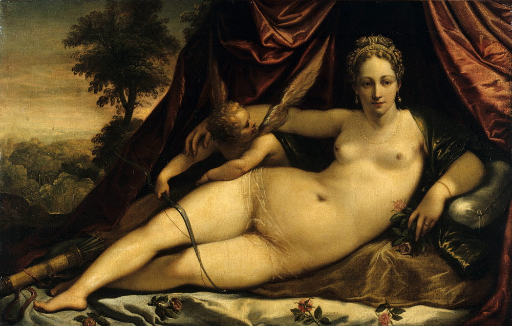 Vénus et l'Amour, Anonyme, 2e moitié du XVIe siècle (1550 - 1600)