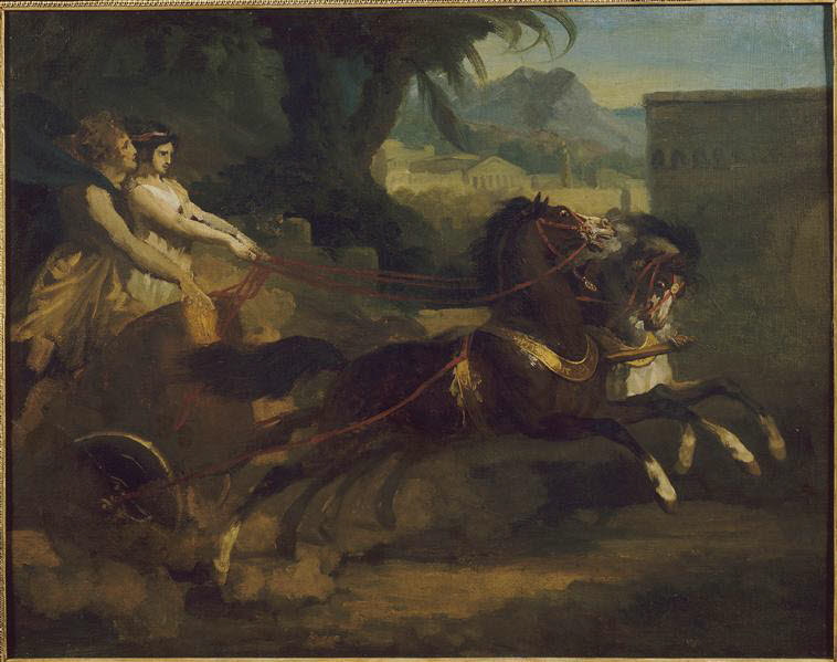 Char antique, Géricault, Théodore, 1e quart du XIXe siècle (Vers 1808 - 1812) (vers 1808 - 1812)