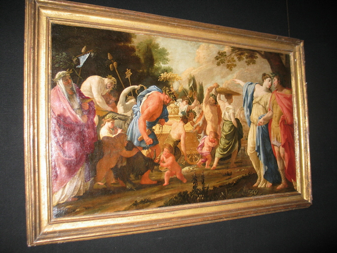 Poliphile et Polia assistant au triomphe de Bacchus, Le Sueur, Eustache, XVIIe siècle (Vers 1637 - 1638) (1637 - 1638)