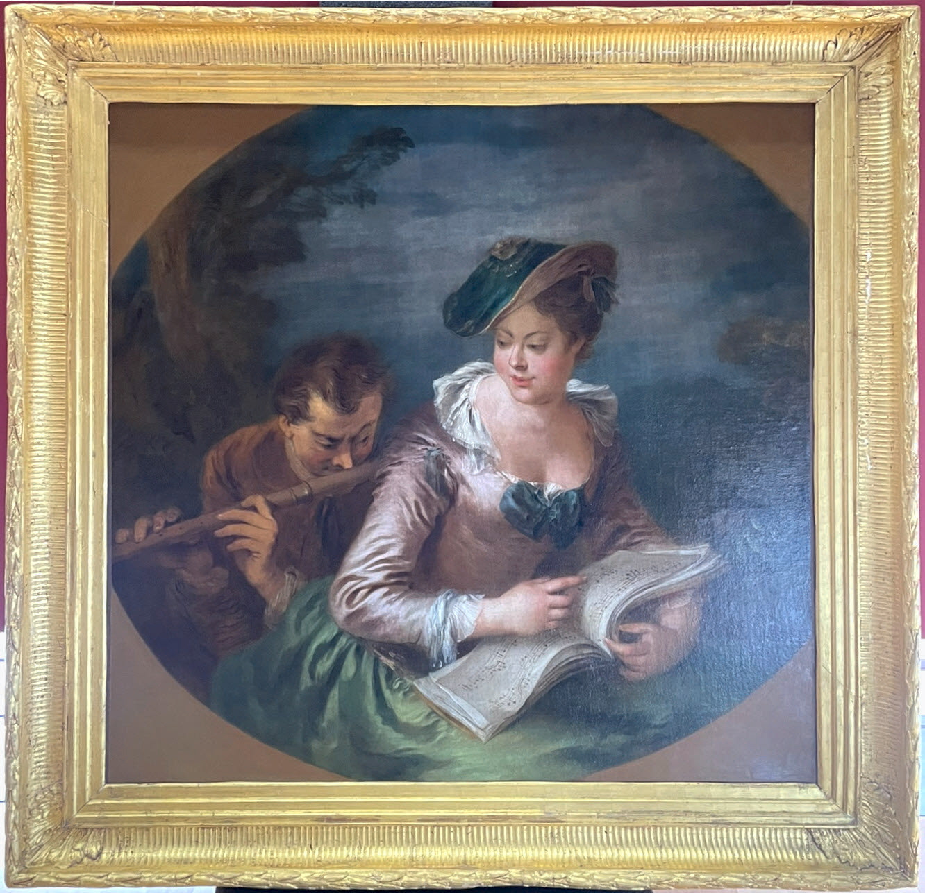La Leçon de musique, Pater, Jean-Baptiste, XVIIIe siècle (1700 - 1800)