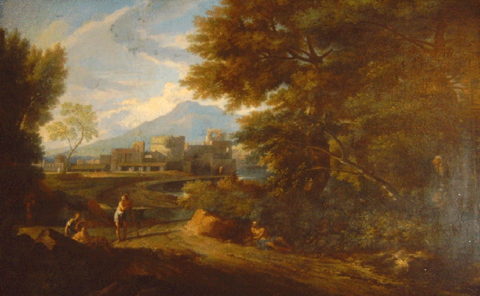 Vue d'Italie, Bloemen, Jan Frans van, XVIIe siècle (1600 - 1700)