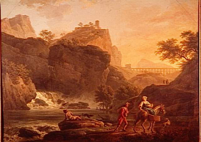 Le Soir, Vernet, Claude-Joseph, XVIIIe siècle (1700 - 1800)