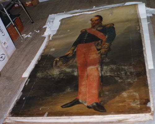 Portrait en pied du maréchal Mouton, comte de Lobau, Scheffer, Ary, XIXe siècle (1833)