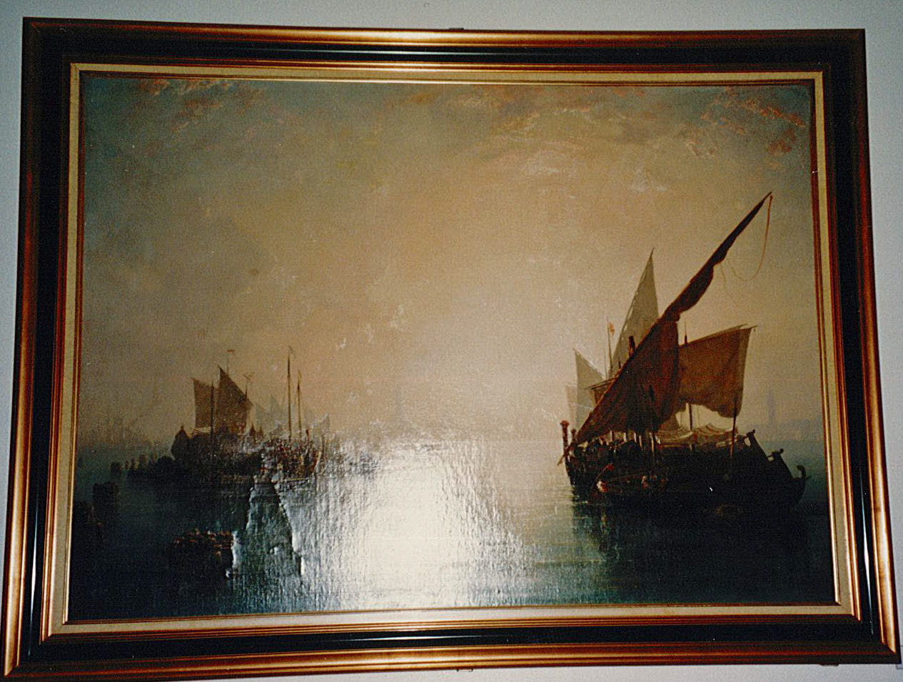 Vue de Venise, brouillard du matin, Wyld, William, 3e quart du XIXe siècle (1855)