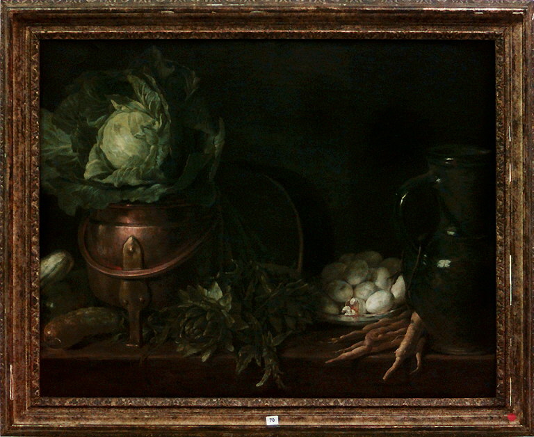 Le Repas de maigre, Bounieu, Michel Honoré, XVIIIe siècle (Vers 1770) (1770)