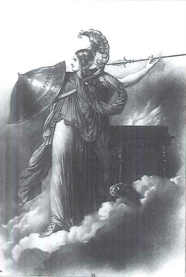 La Valeur, figure allégorique, Girodet de Roucy-Trioson, Anne-Louis, XIXe siècle (1819 - 1823)