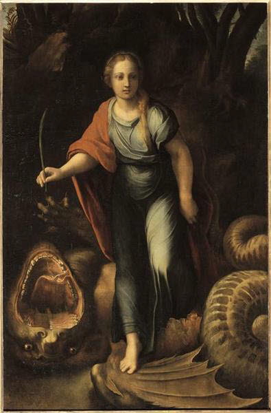 Sainte Marguerite, Voltijeant, Josse, 4e quart du XVIe siècle (1575 - 1600)
