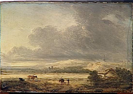 Paysage au moulin, Bruandet, Lazare, XVIIIe siècle (1700 - 1800)