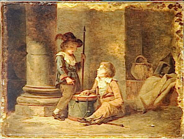 Les Petits Soldats, Drölling, Martin, XIXe siècle (1800 - 1900)