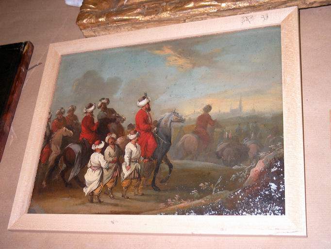 Cavaliers turcs en marche, Anonyme, XVIIIe siècle (1700 - 1800)