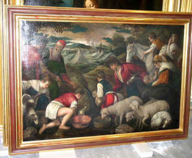 Le Frappement du rocher, Bassano, Leandro, XVIe siècle (1500 - 1600)