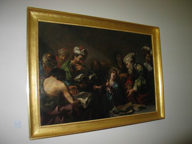 Jésus parmi les docteurs, Vignon, Claude, XVIIe siècle (1600 - 1700)