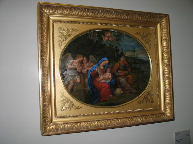 La Sainte Famille dans un paysage, Albani, Francesco, XVIIe siècle (1600 - 1700)