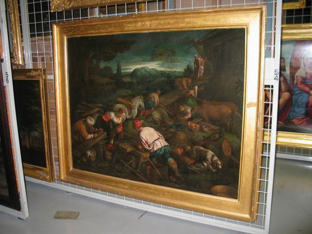 La Construction de l'Arche, Bassano, Jacopo, 4e quart du XVIe siècle (vers 1578)