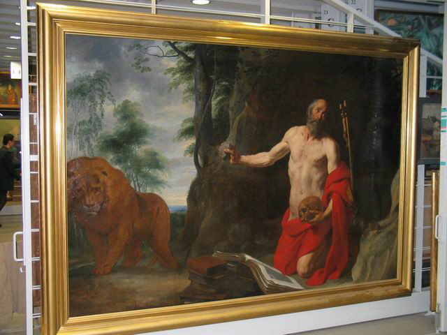 Saint Jérôme dans le désert, Crayer, Gaspard de, XVIIe siècle (1600 - 1700)