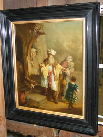 Agar répudiée par Abraham, Pays-Bas, XVIIe siècle (1600 - 1700)
