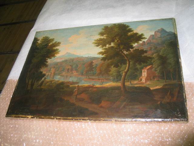 Paysage avec figures, Allegrain, Étienne, XVIIe siècle (1600 - 1700)