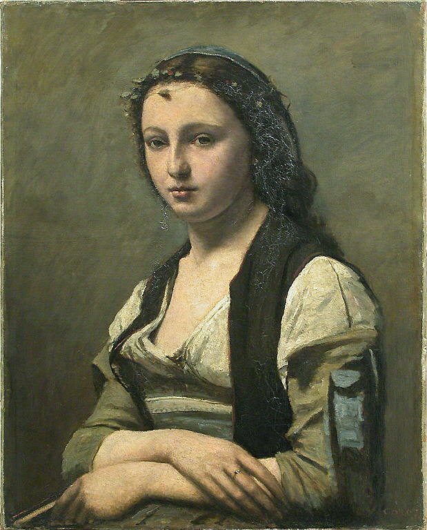 La femme à la perle. Louvre Collections
