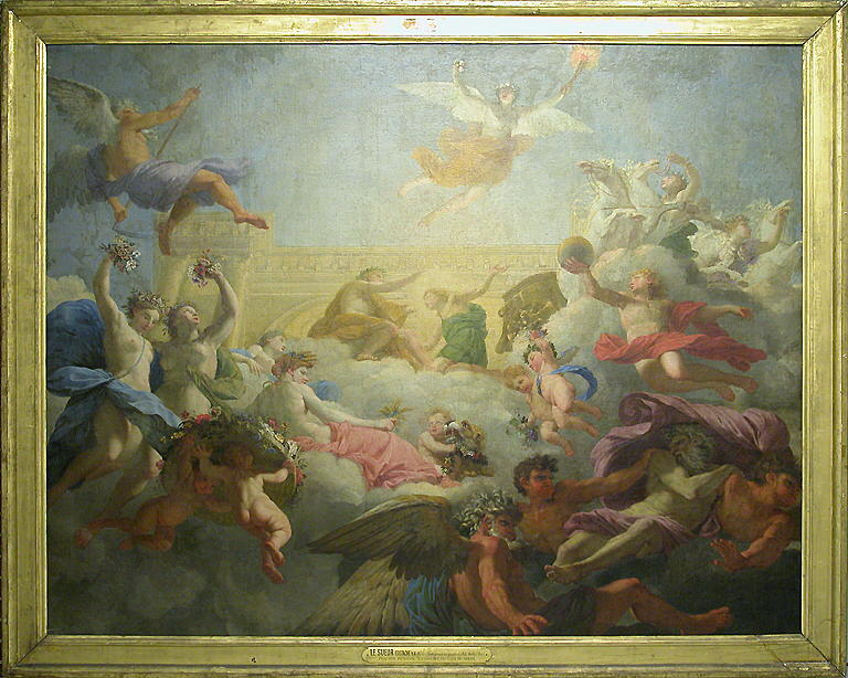 Phaéton Demande à Apollon La Conduite Du Char Du Soleil Louvre