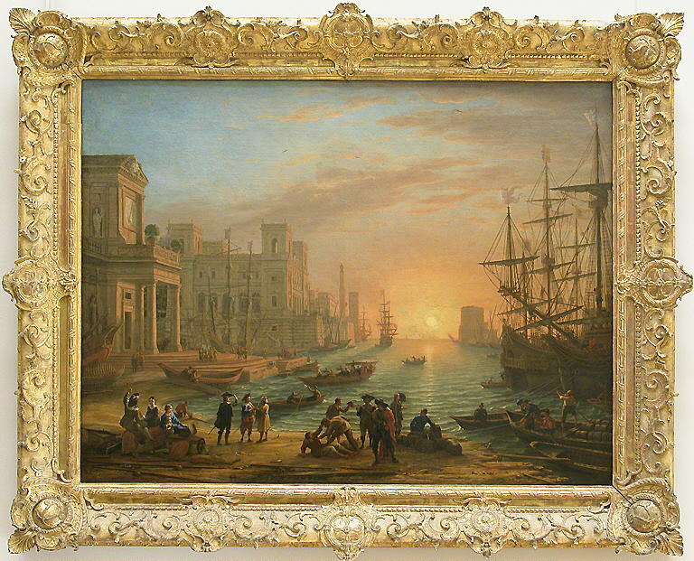 port-de-mer-au-soleil-couchant-louvre-site-des-collections