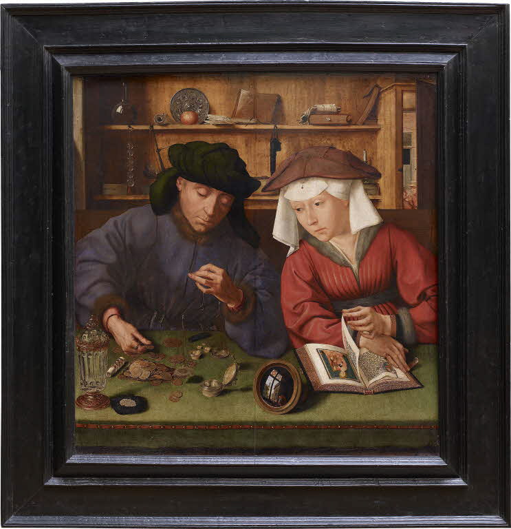 Quentin Metsys Le Prêteur Et Sa Femme