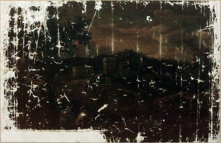 Paysage, Anonyme, XVIIIe siècle (1782)
