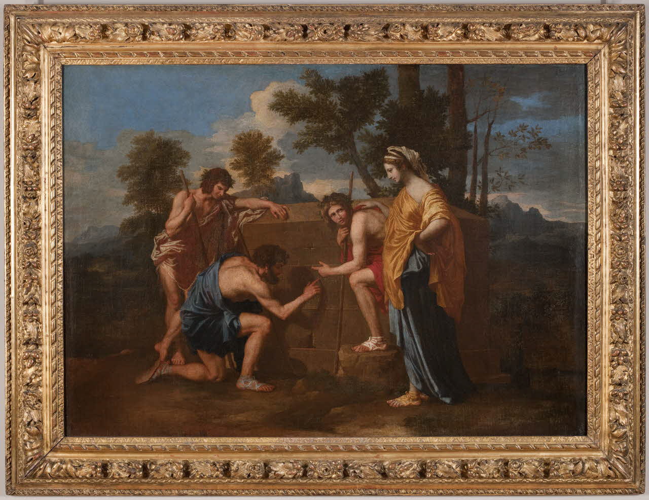 Les Bergers d'Arcadie Louvre Collections