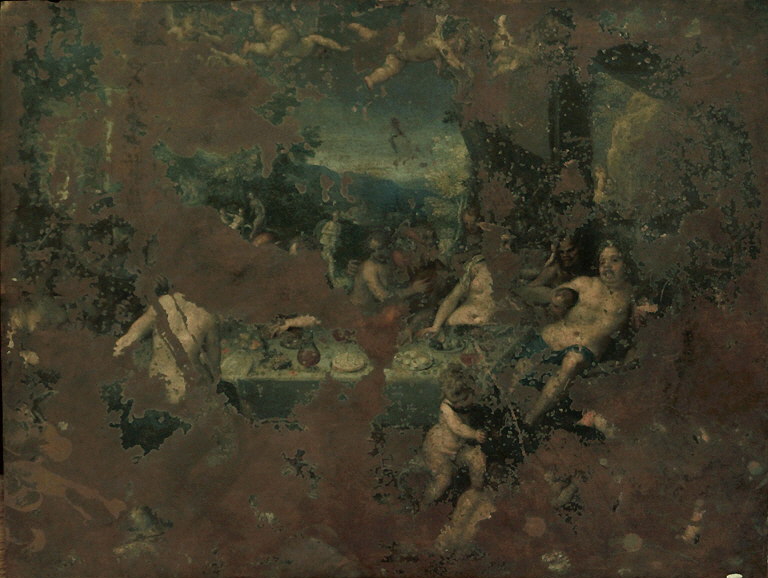 Festin bachique, Anonyme, XVIIe siècle (1600 - 1700)
